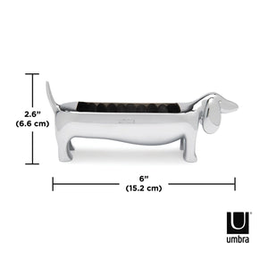 Umbra Dachsie Ring Holder Chrome