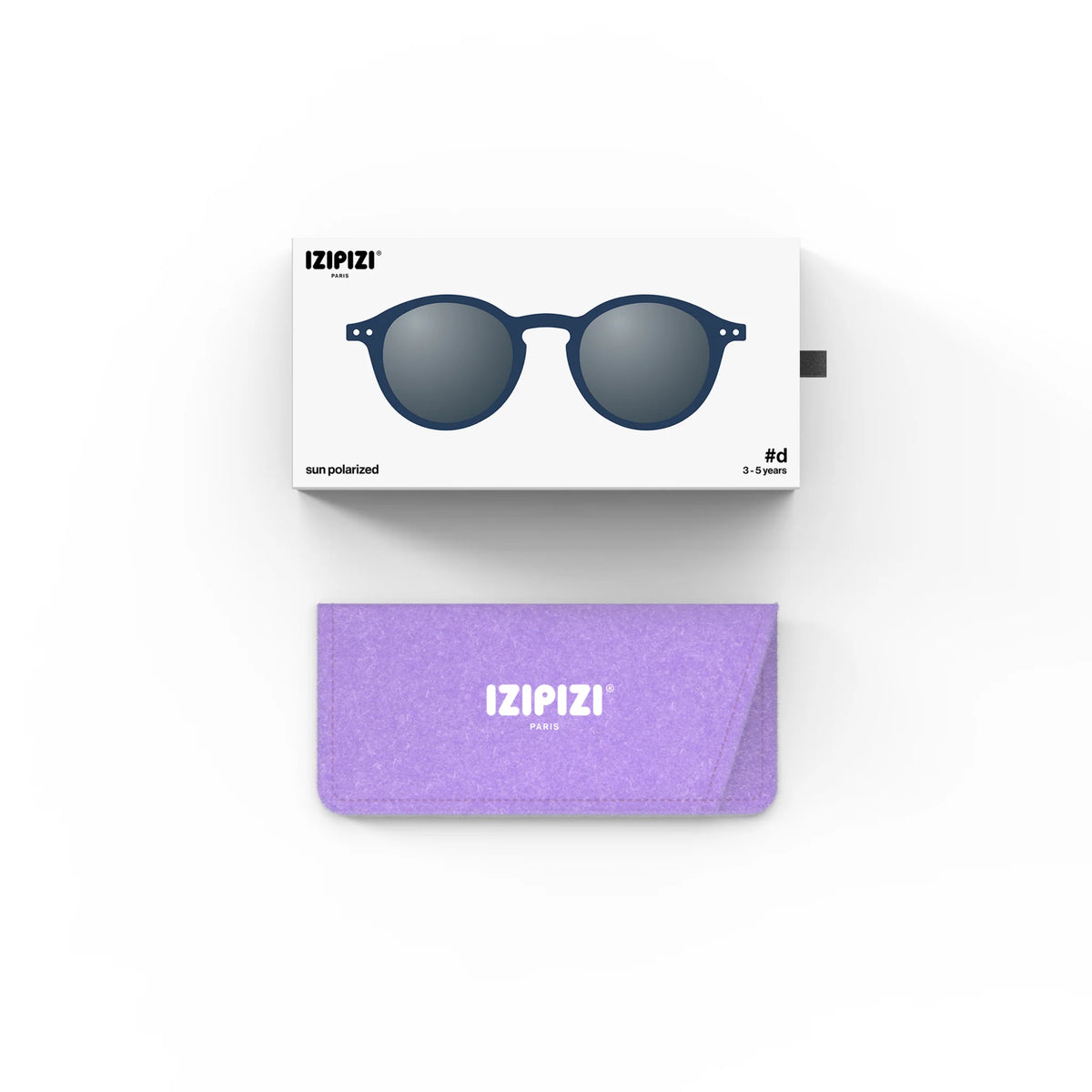 IZIPIZI Sun Child (3-5Y) Collection D Navy Blue Kids Sunglasses