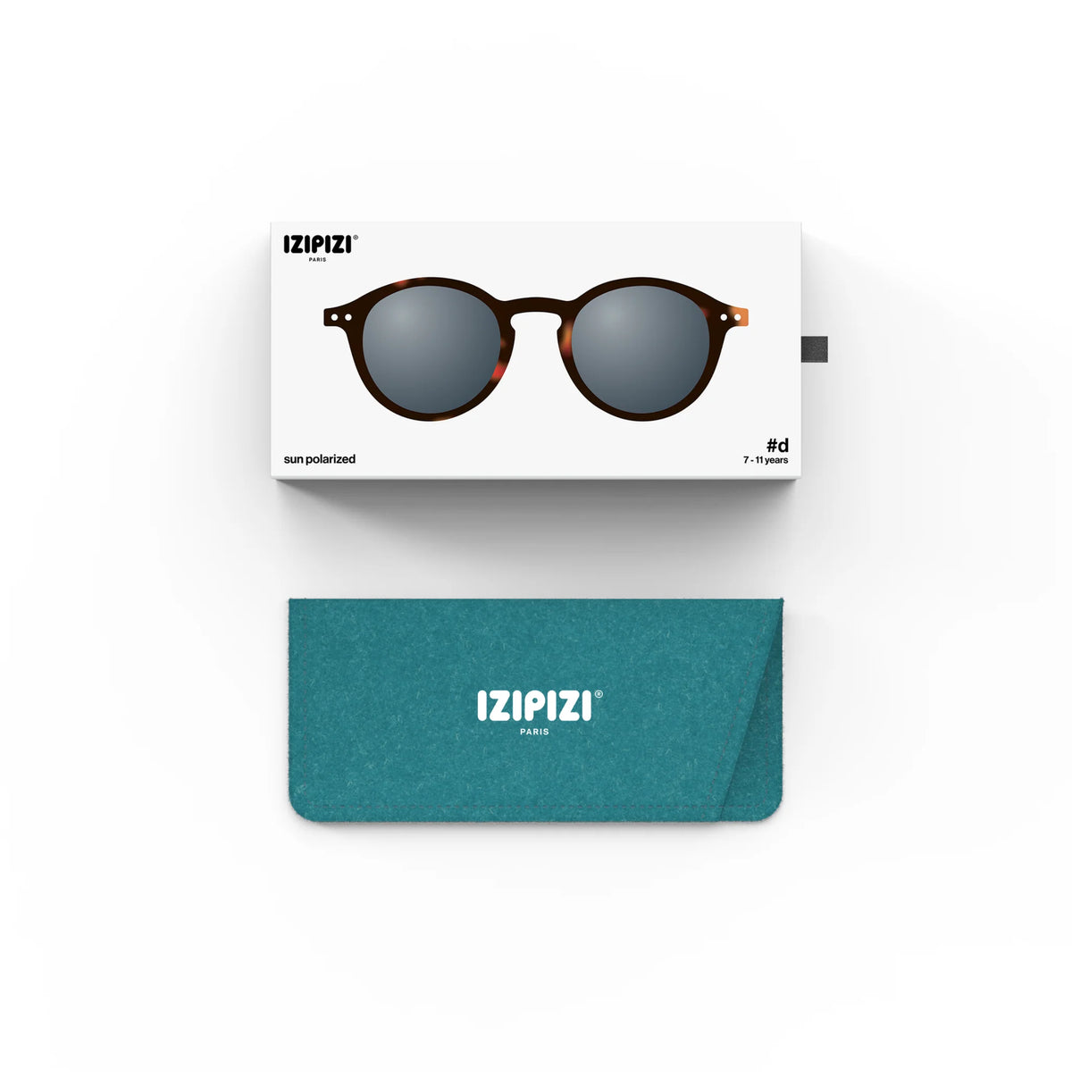 IZIPIZI Sun Child (7-11Y) Collection D Tortoise Kids Sunglasses