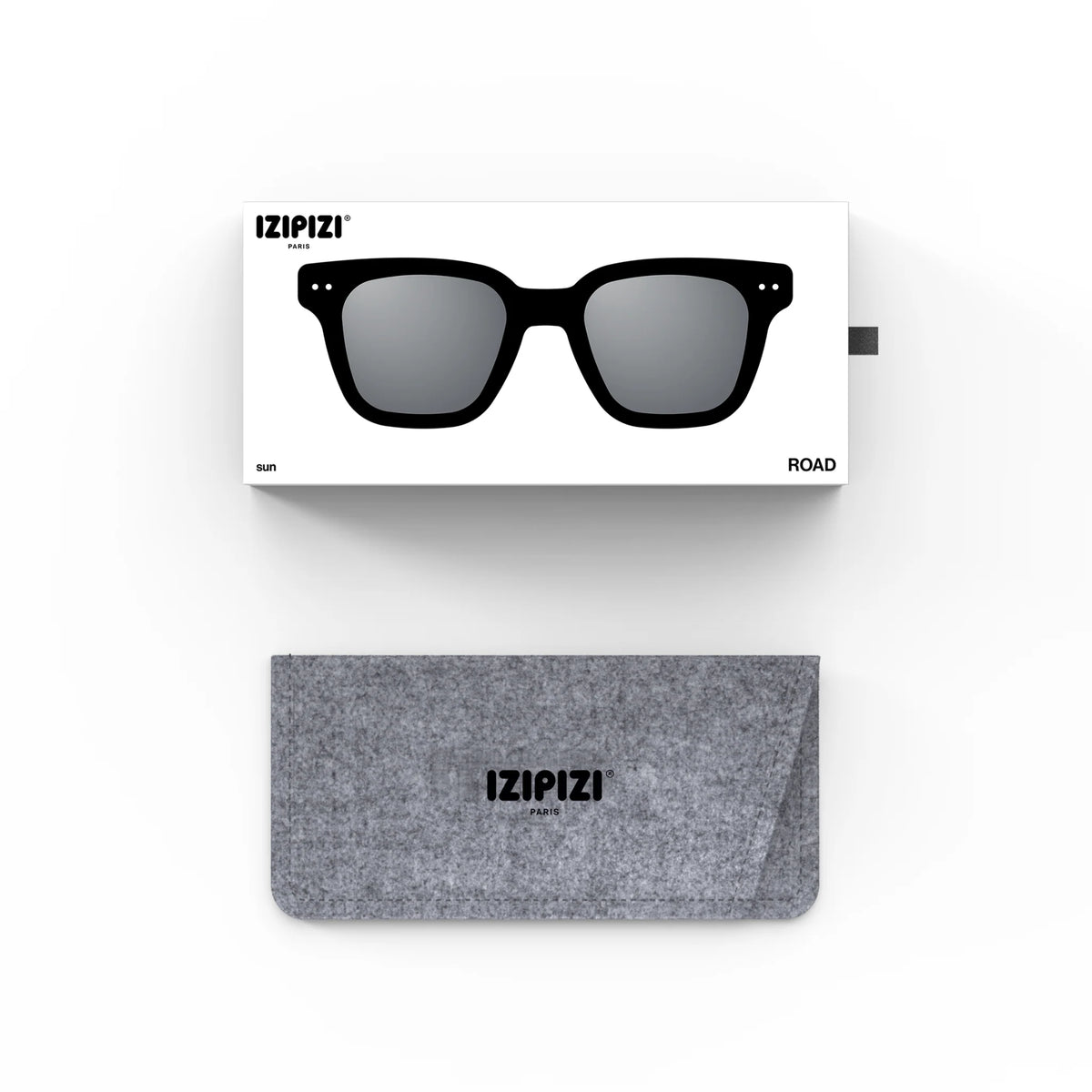 IZIPIZI Sunglasses Sun Road Black