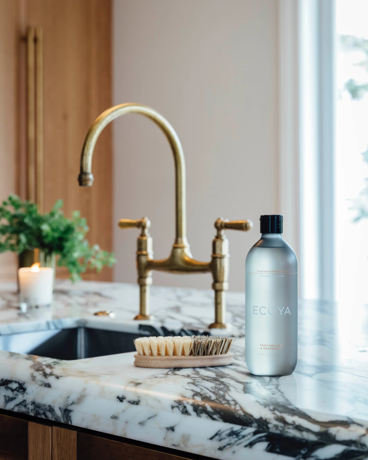 ECOYA Tahitian Lime & Grapefruit Fragranced Dish Liquid