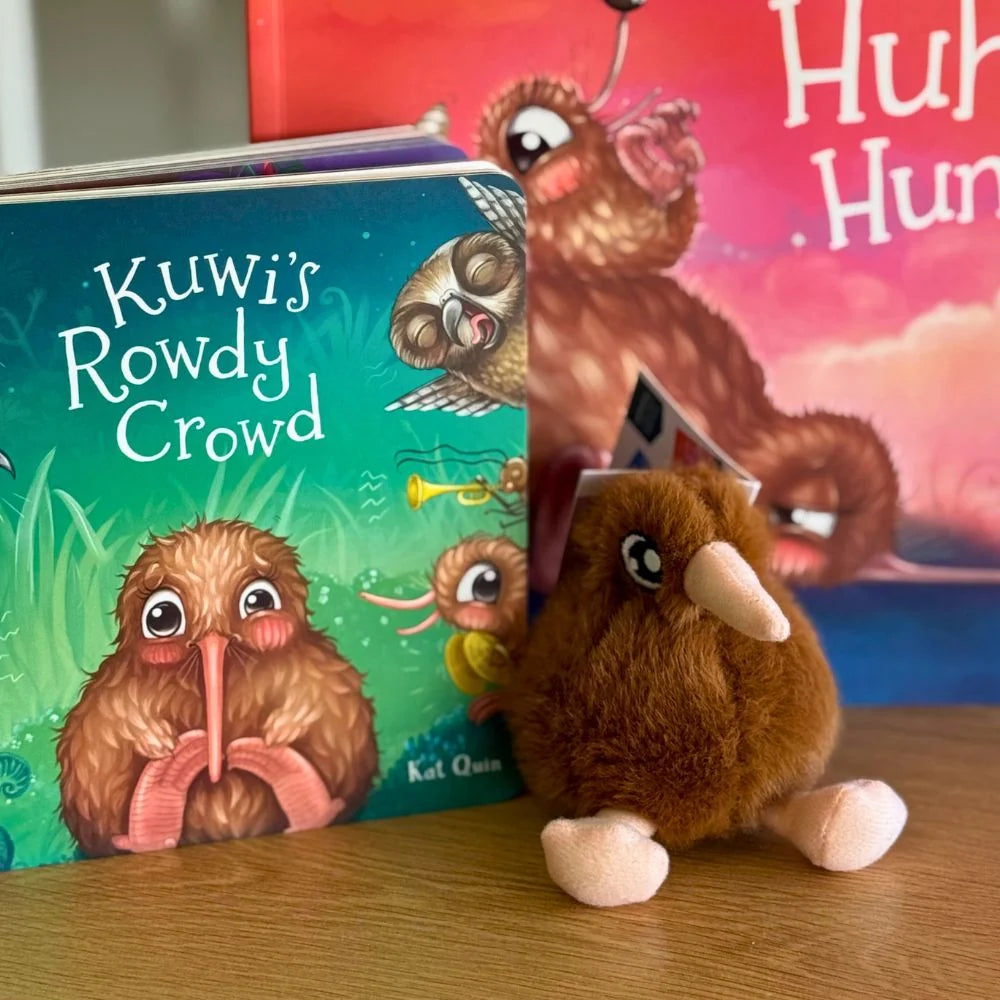 Kuwi the Kiwi Soft Toy - Mini Plush toy resembling a kiwi bird
