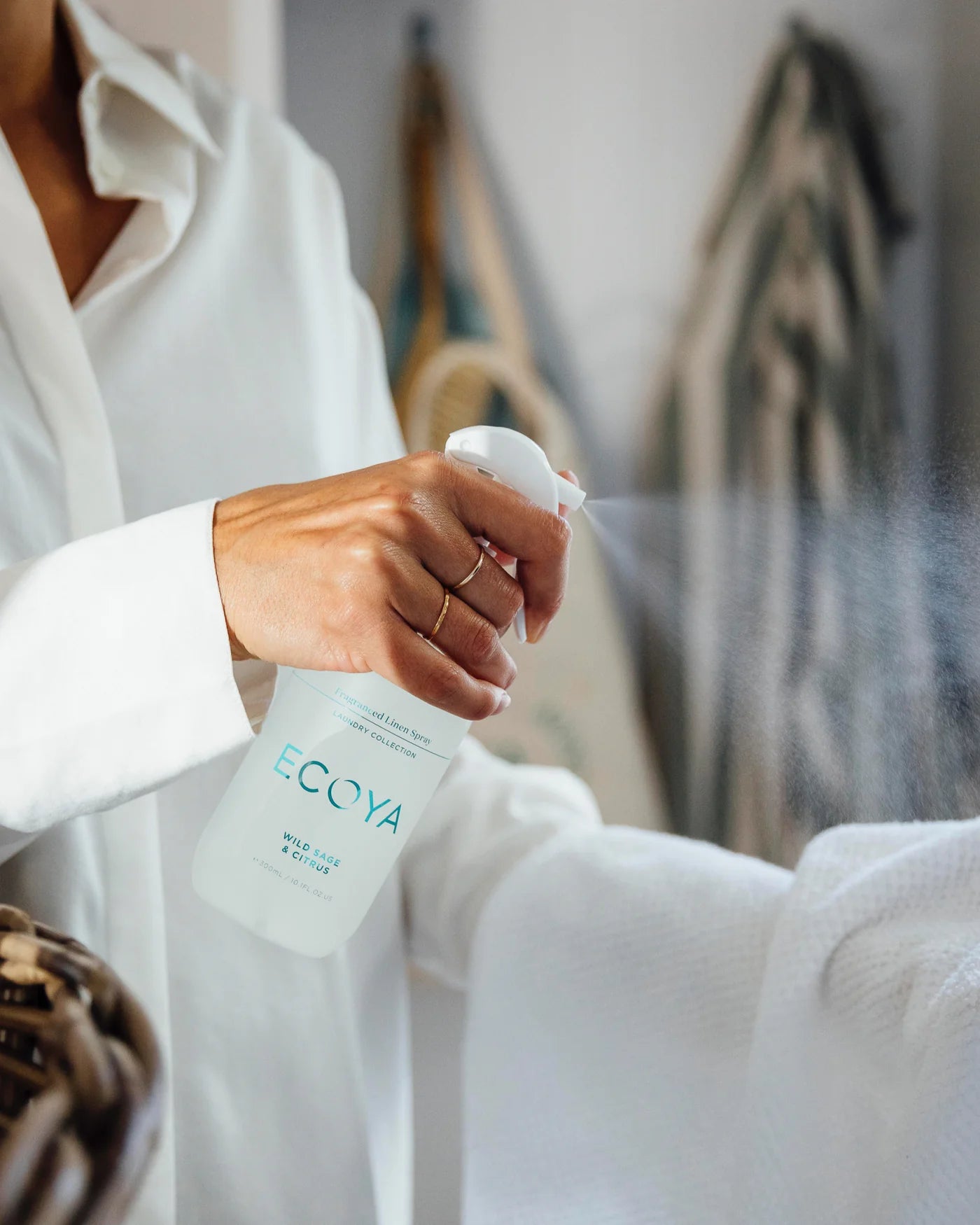ECOYA Wild Sage & Citrus Linen Spray