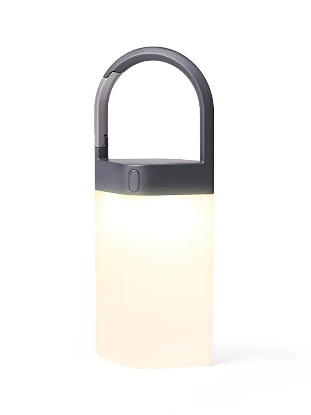 LEXON Metallic Grey Outdoor Portable lamp Horizon Hanglamp Gun