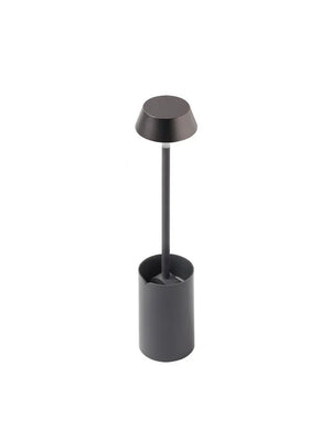 Lexon MIMI CLIP-ON READING LAMP - GUN Metal Flexible LED