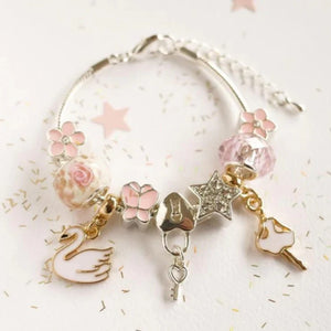 Lauren Hinkley Swan Lake Charm Bracelet Charm bracelet set in a 'lauren hin' branded box