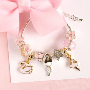 Lauren Hinkley Swan Lake Charm Bracelet Charm bracelet set in a 'lauren hin' branded box
