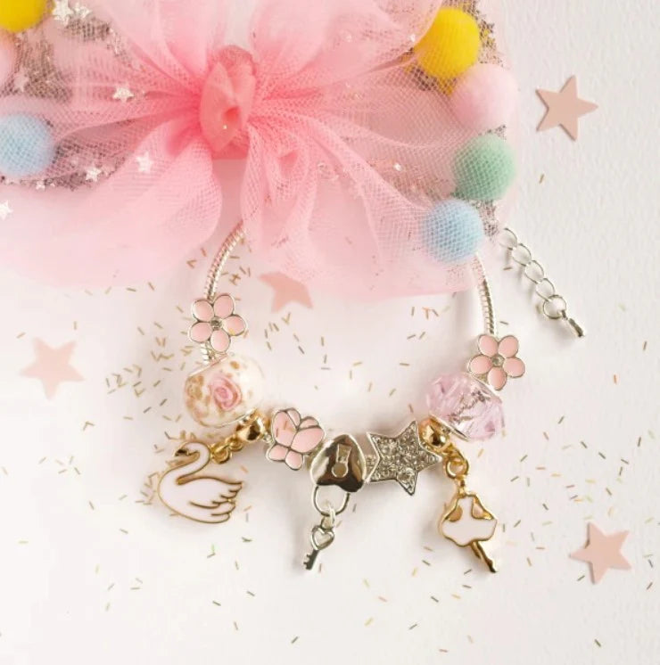 Lauren Hinkley Swan Lake Charm Bracelet Charm bracelet set in a 'lauren hin' branded box