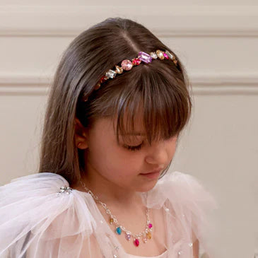 LAUREN-HINKLEY Jewel Magic Headband Decorative headband with colorful gemstones