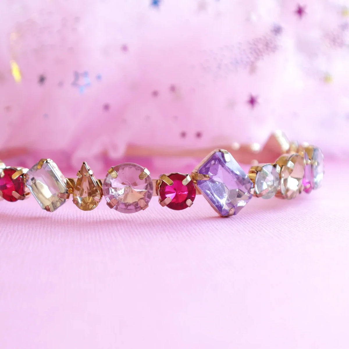 LAUREN-HINKLEY Jewel Magic Headband Decorative headband with colorful gemstones