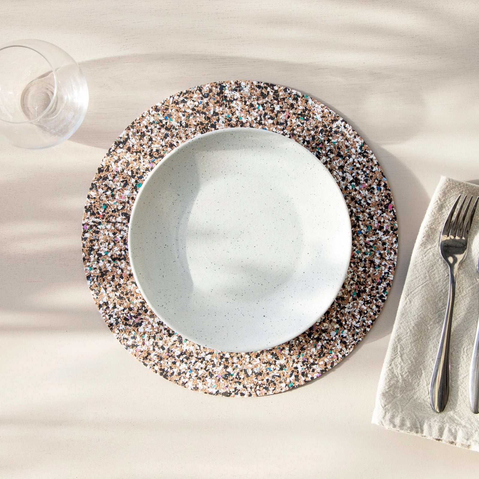 LIGA Beach Clean Round Placemat Set of 4