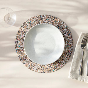 LIGA Beach Clean Round Placemat Set of 4