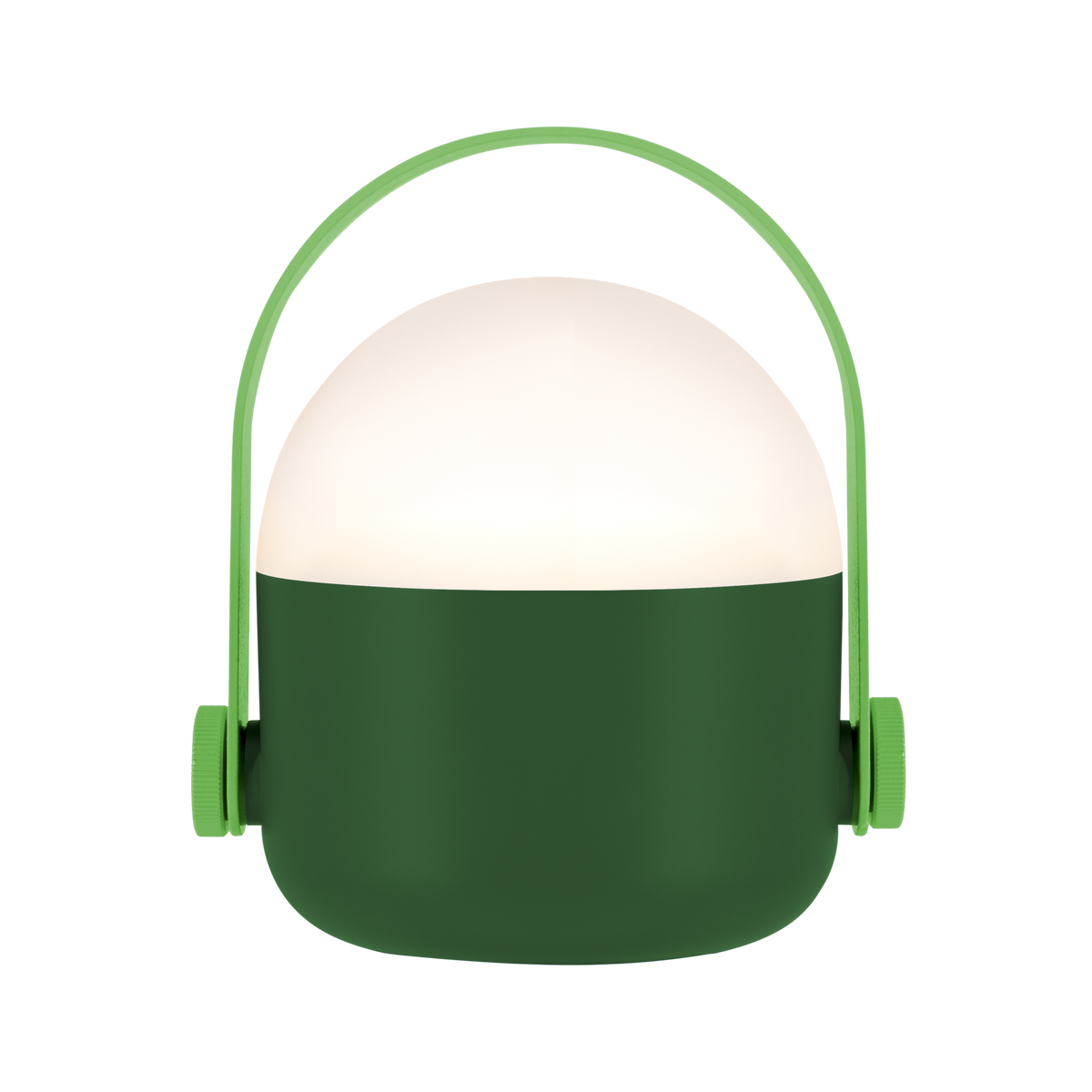 REMEMBER portable lamp with a handle Light Ole - Green