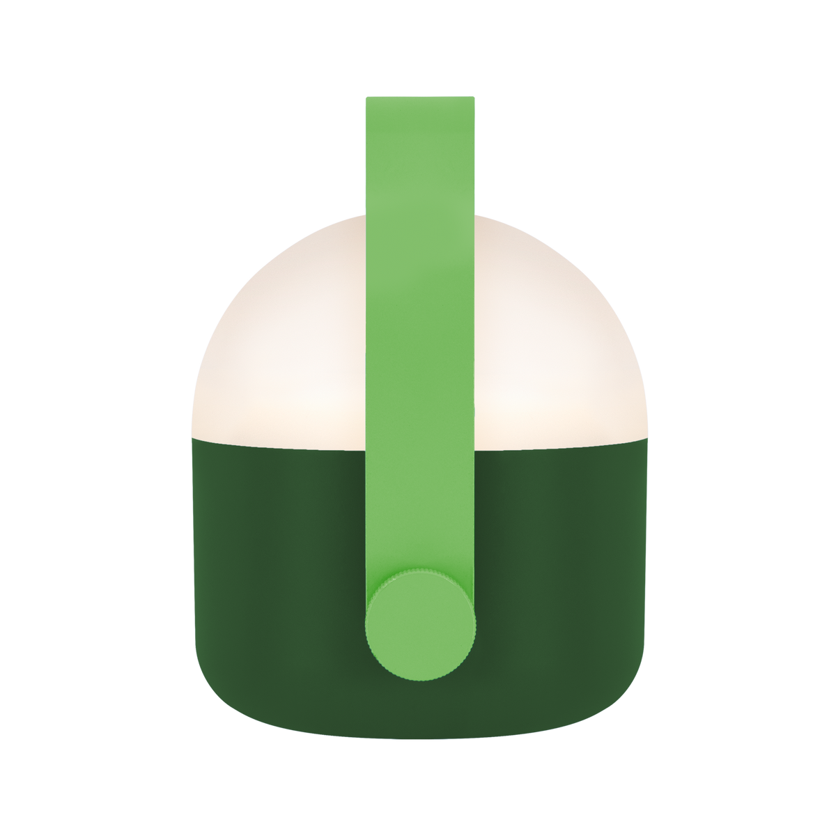 REMEMBER portable lamp with a handle Light Ole - Green