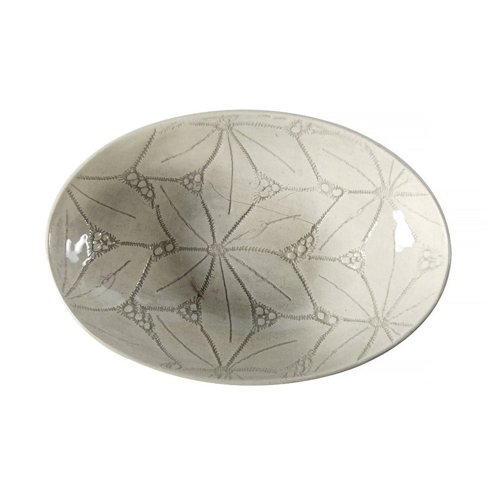 Wonki Ware Etosha Dish - Grey Lace