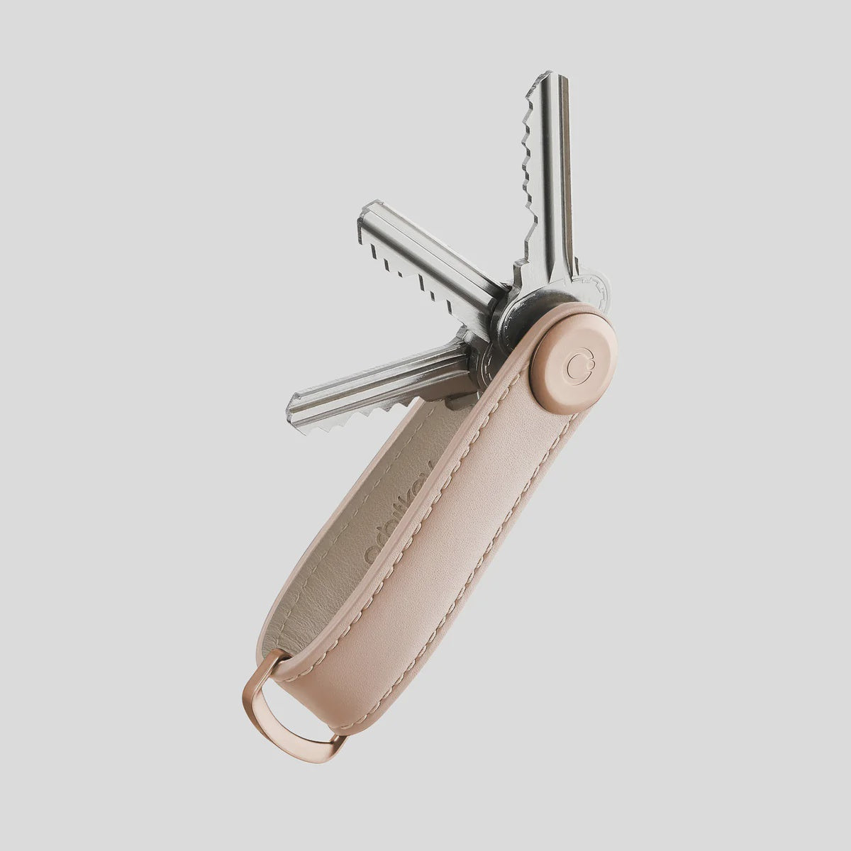 Key Organiser Leather - Blush