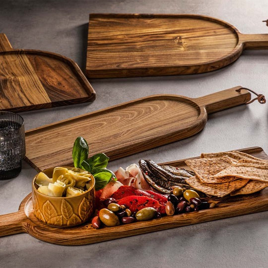 Ladelle Otway Teak Serving Tray 41cm