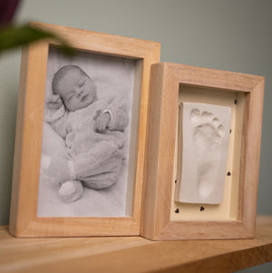 Petit Artichaut Clay Keepsake with Photo Duo Frame -Pretty Hearts