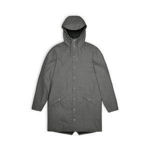 Rains Long Jacket - Grey