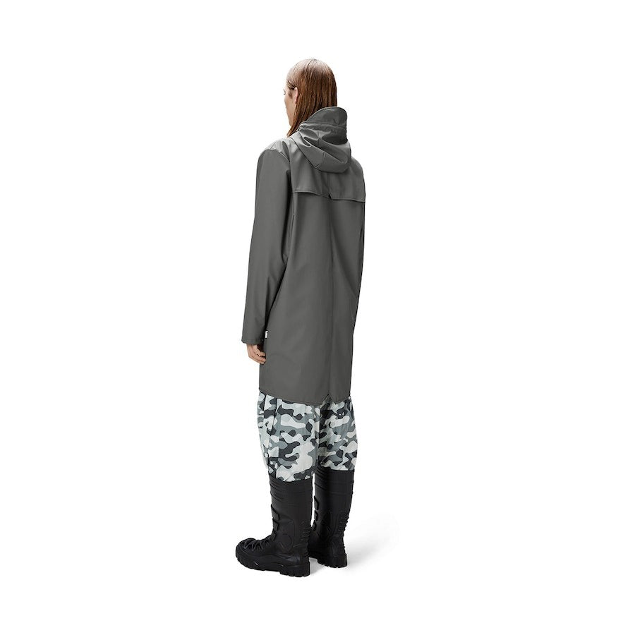 Rains Long Jacket - Grey