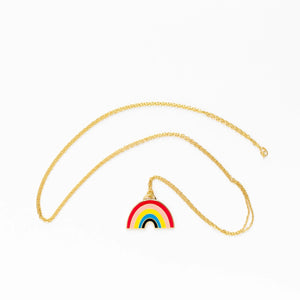 Yellow Owl Workshop Rainbow Pendant Necklace