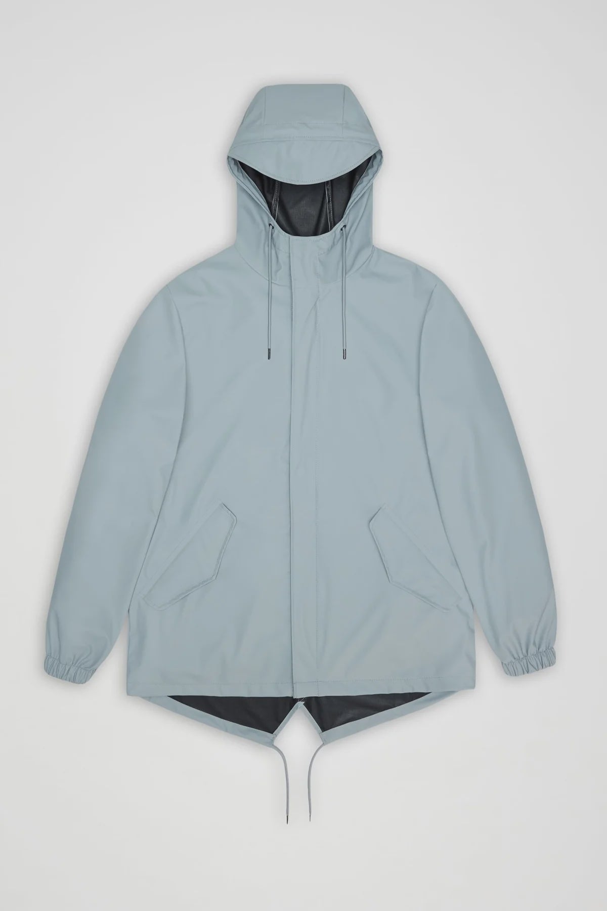 RAINS RAINS Fishtail Jacket W3 - Dawn Light blue raincoat