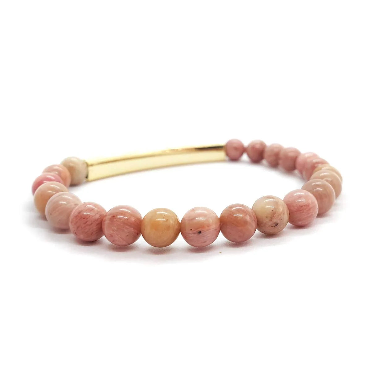 Little Taonga Rhodonite Gemstone Bracelet – Aroha to the moon and back