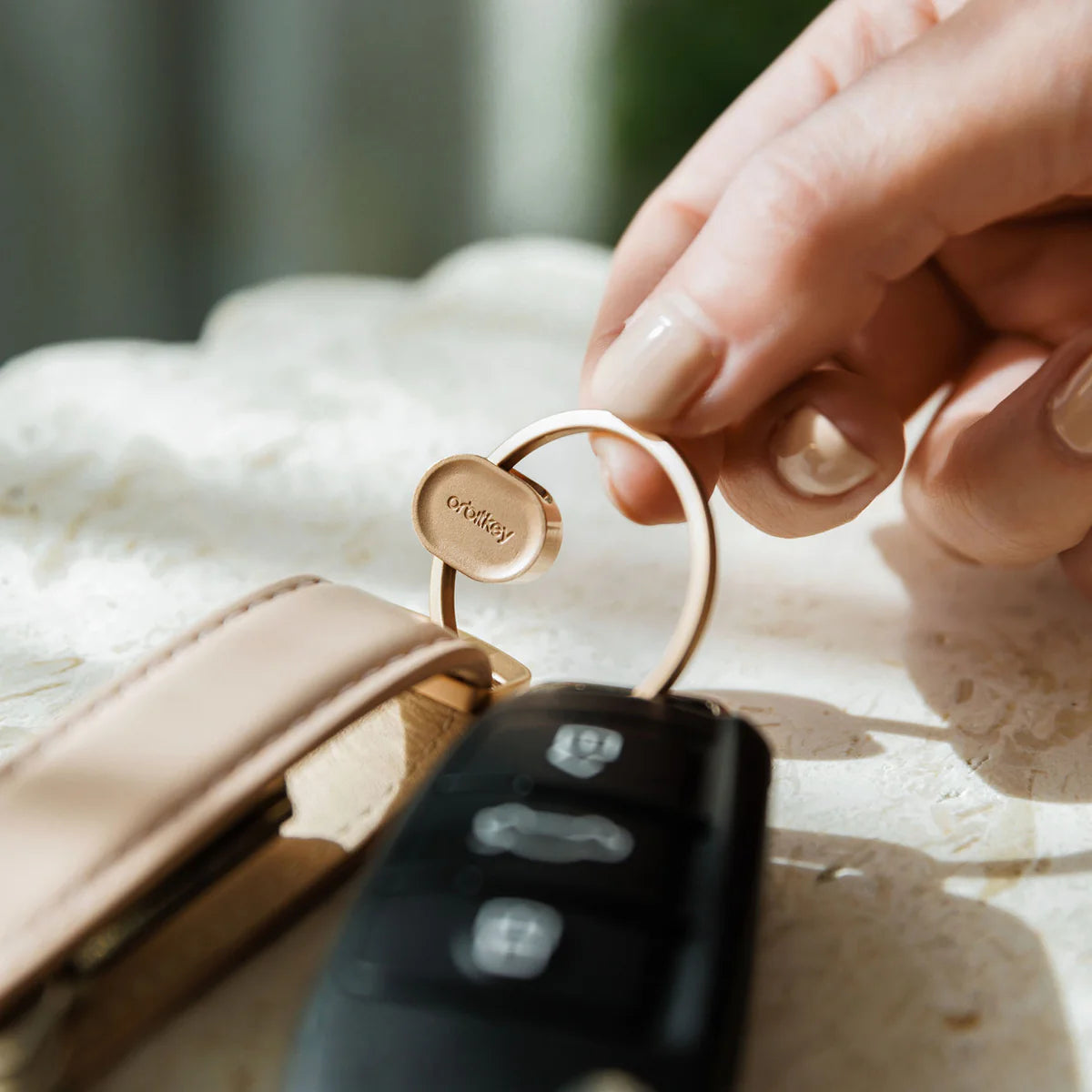 Orbitkey Quick Release Ring - Rose Gold