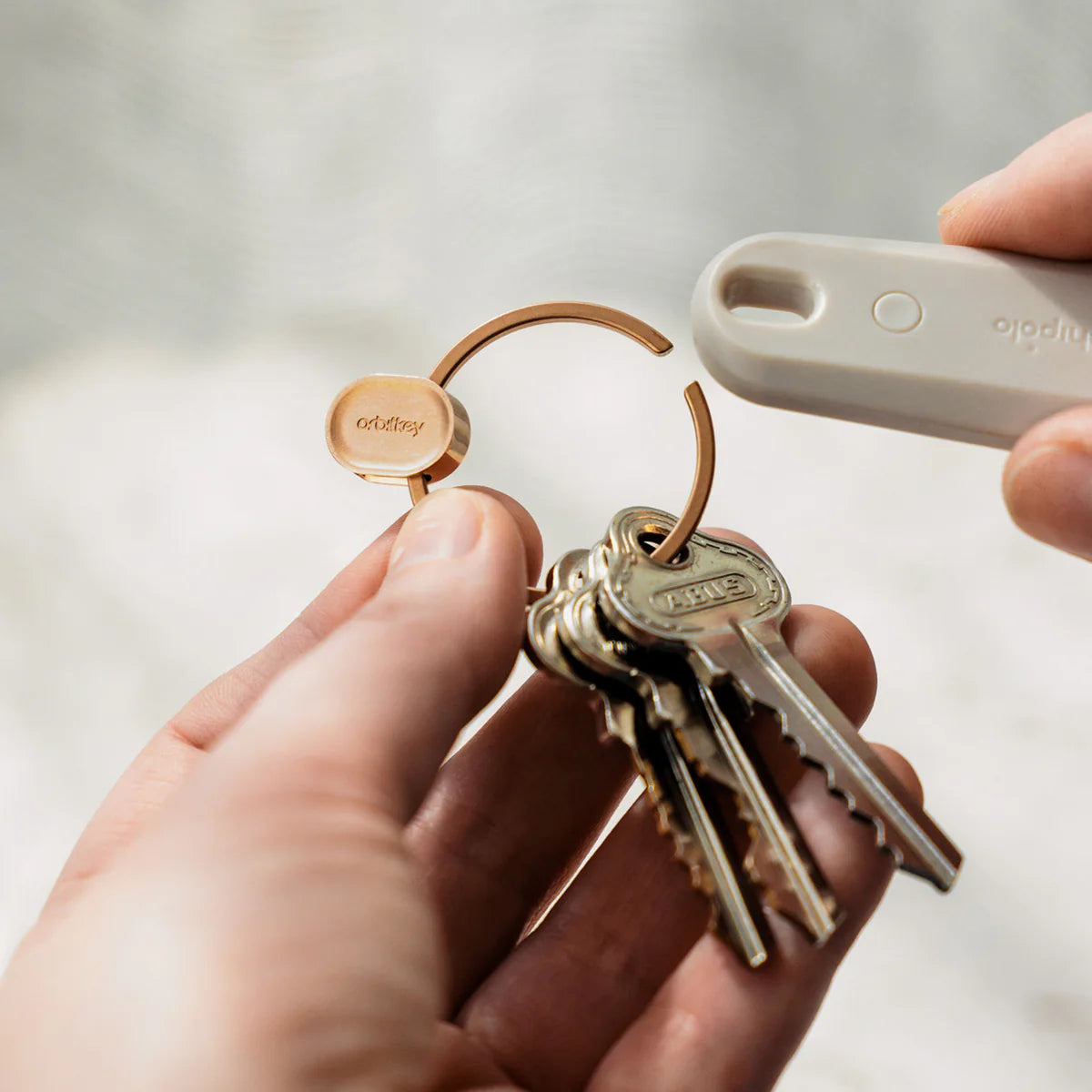 Orbitkey Quick Release Ring - Rose Gold