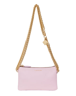 Saben Lily Crossbody - Coconut Ice & Gold Curb Chain