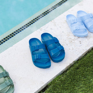 Summer Sandals Denim Blue