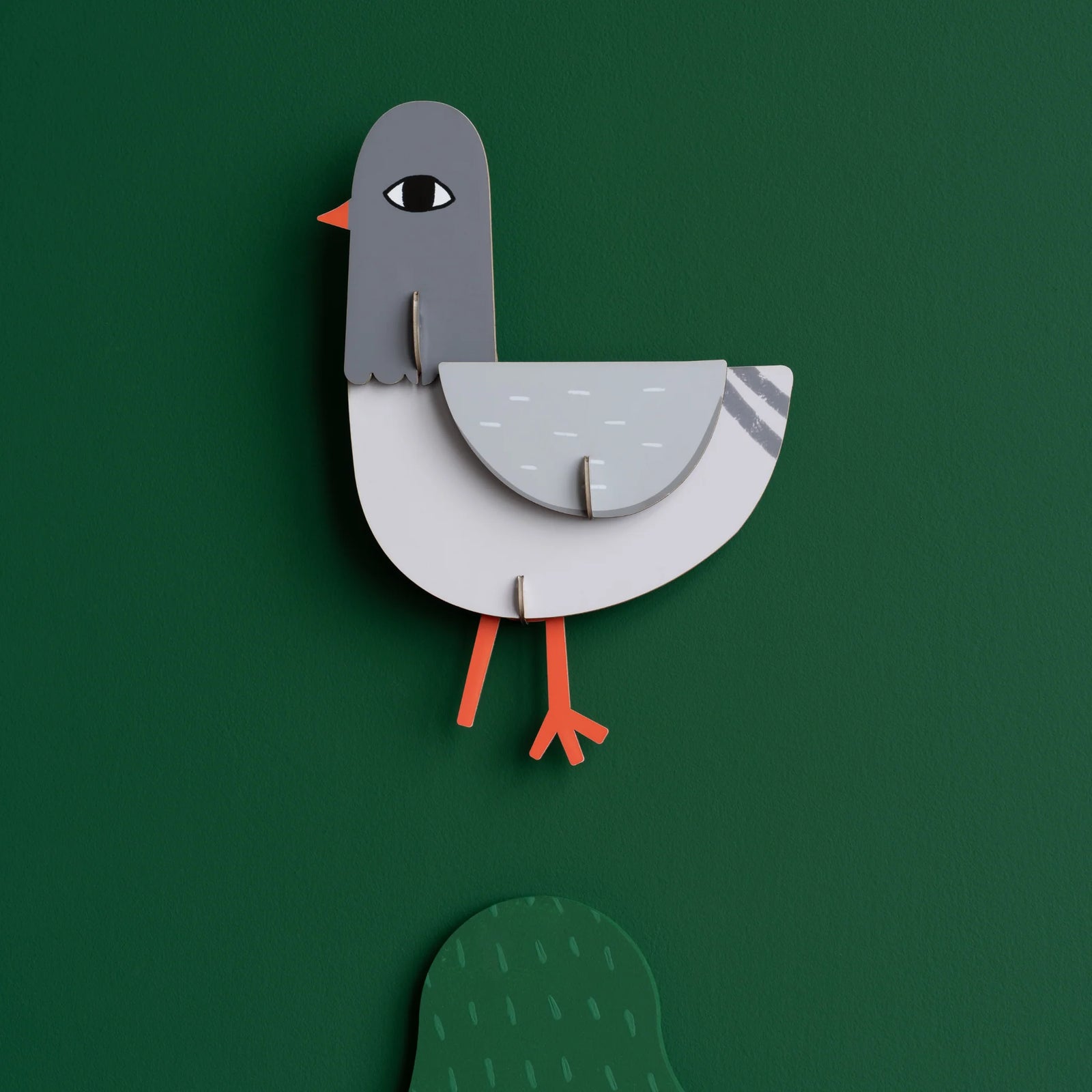 Studio Roof Wall Art Donna Wilson Creatures A4 - Paddy Pigeon