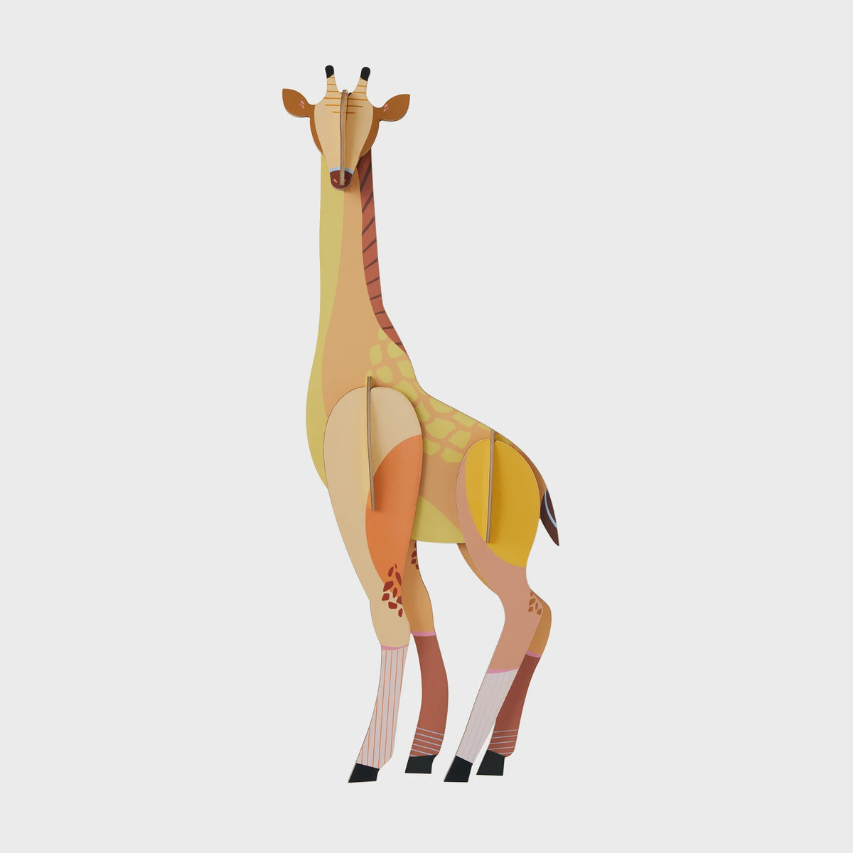 Wall Art Jungle Animals A4 - Tall Giraffe