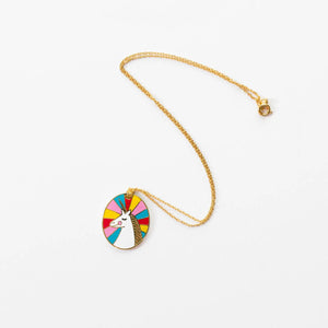 Yellow Owl Workshop Unicorn Cameo Pendant Necklace