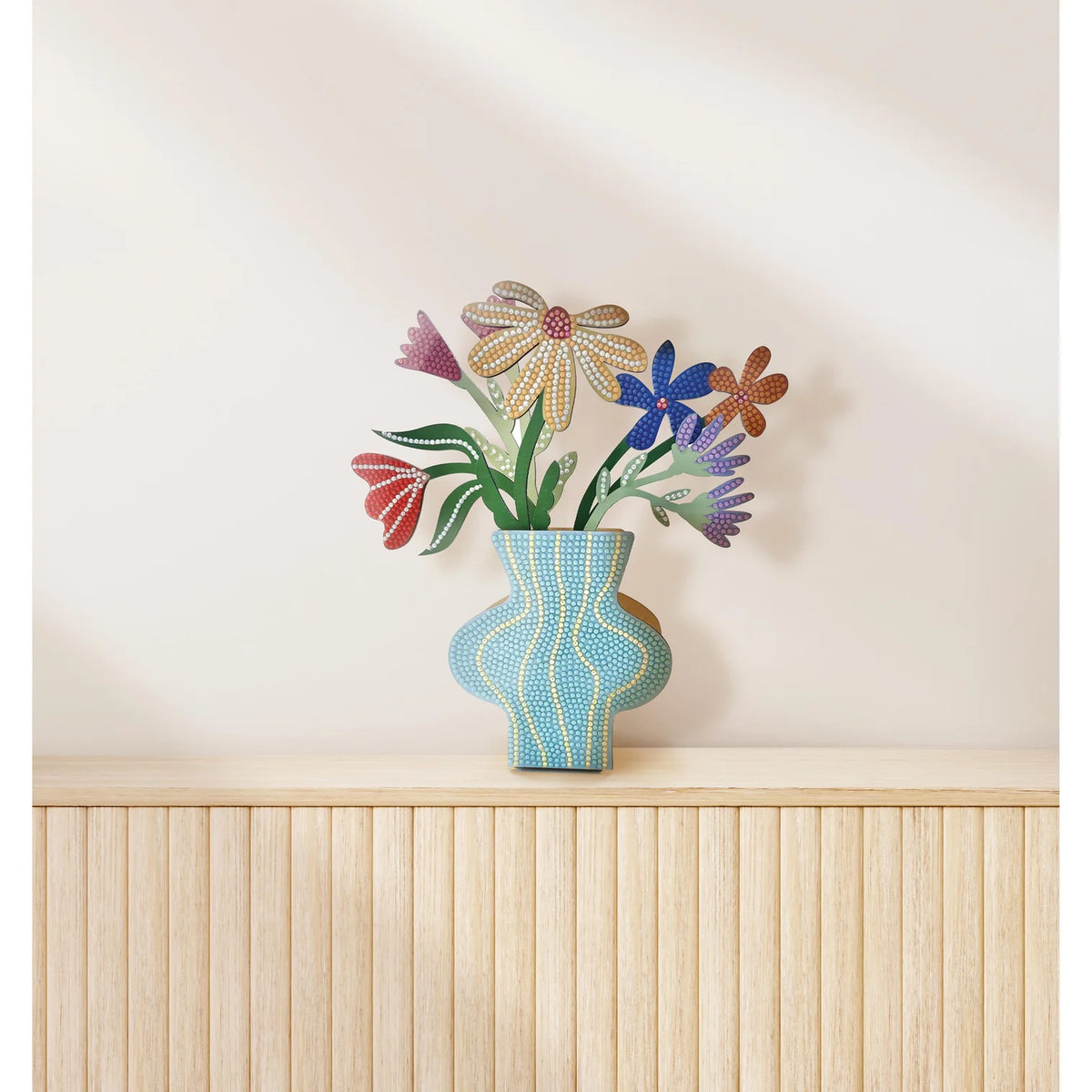 isgift Diamond Art Flower - Blue