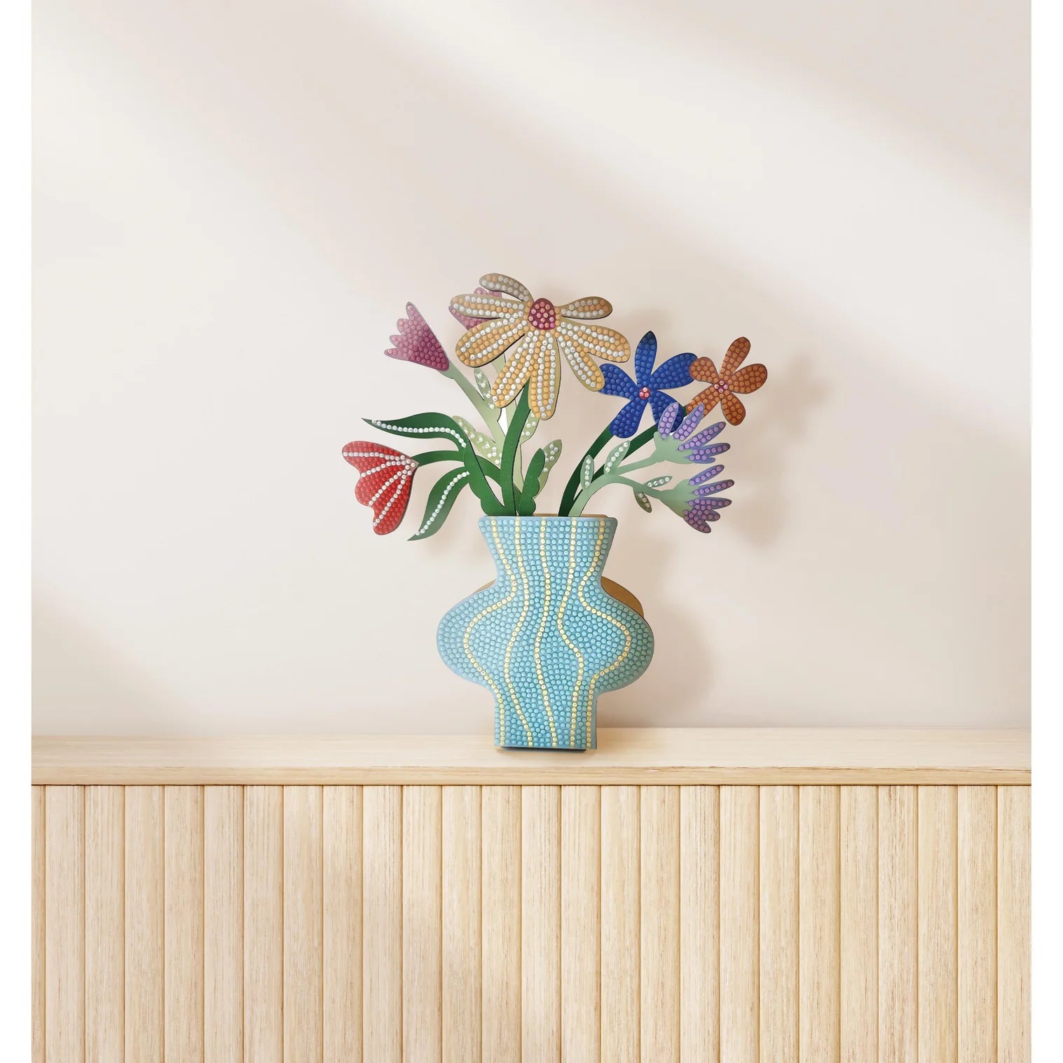 isgift Diamond Art Flower - Blue