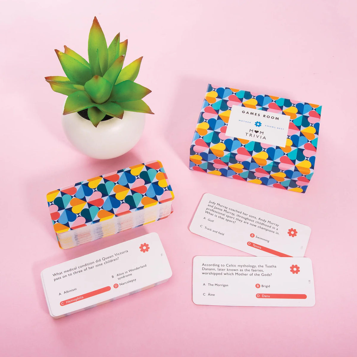 Games Room Mum Trivia Multi-Coloured