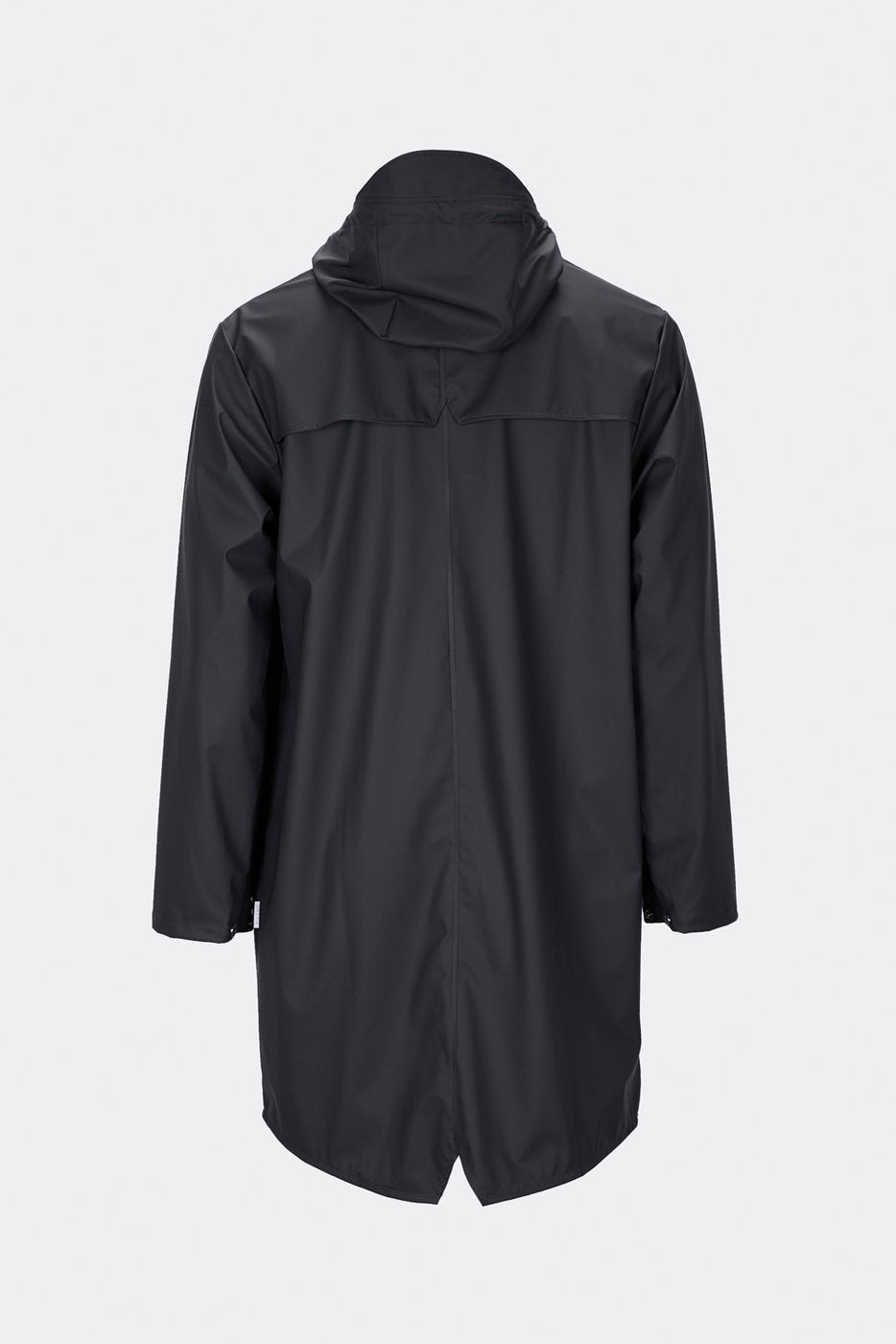 Rains Long Jacket - Black