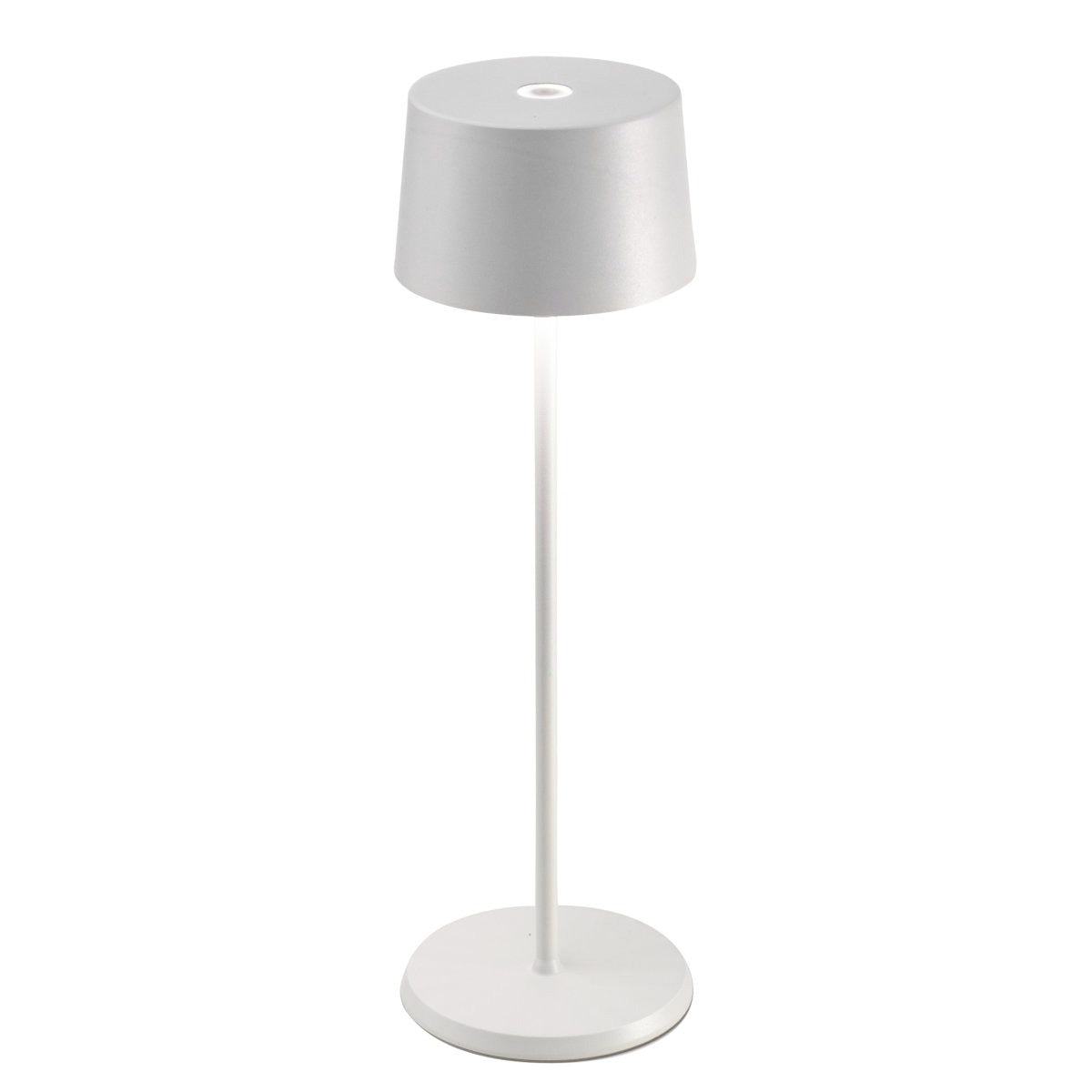 Olivia White Pro LED Lamp 35cm