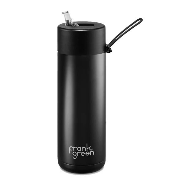Frank Green Ceramic Reusable Bottle w Straw 20oz