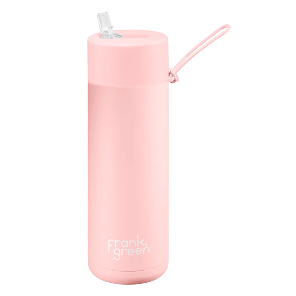Frank Green Ceramic Reusable Bottle w Straw 20oz