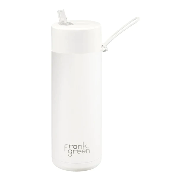 Frank Green Ceramic Reusable Bottle w Straw 20oz
