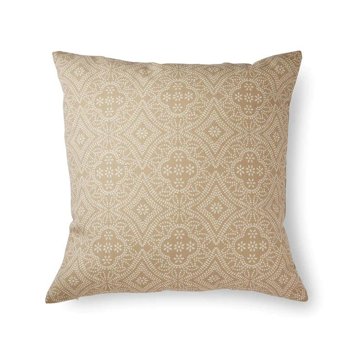 Madras Link Abbey Caramel Cushion