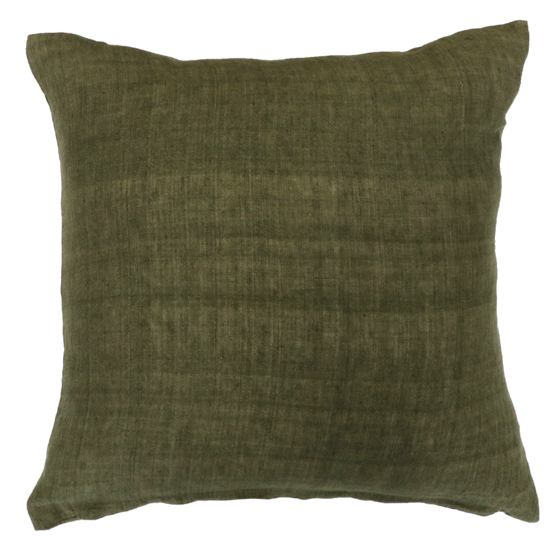 Mulberi Military Indira Linen Cushion