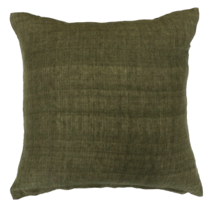 Mulberi Military Indira Linen Cushion