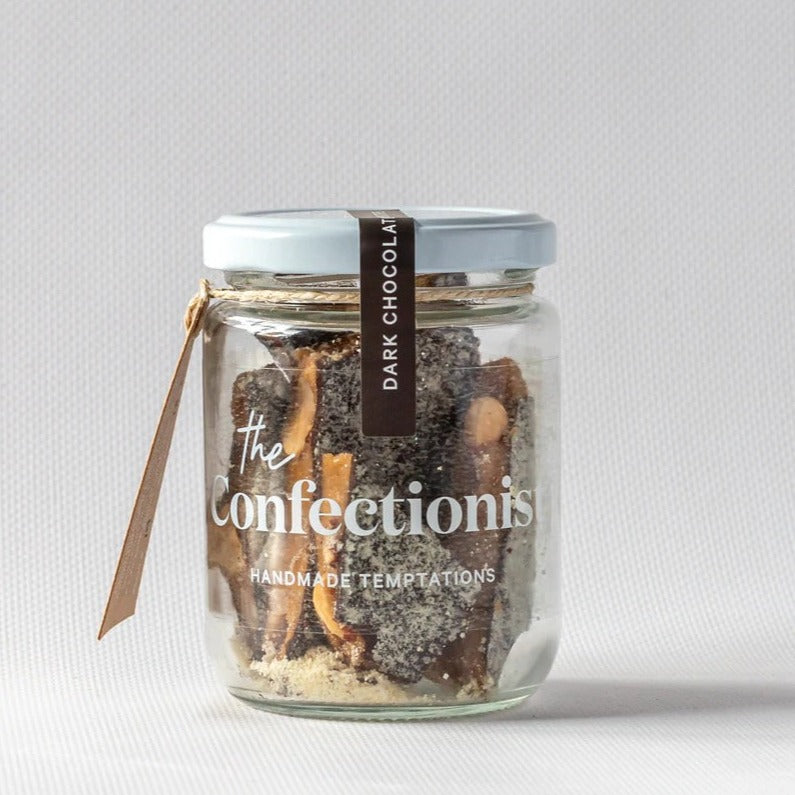 Dark Chocolate & Almond Toffee Jar