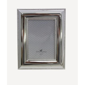 French Country Collections Silver Pearl Photo Frame
