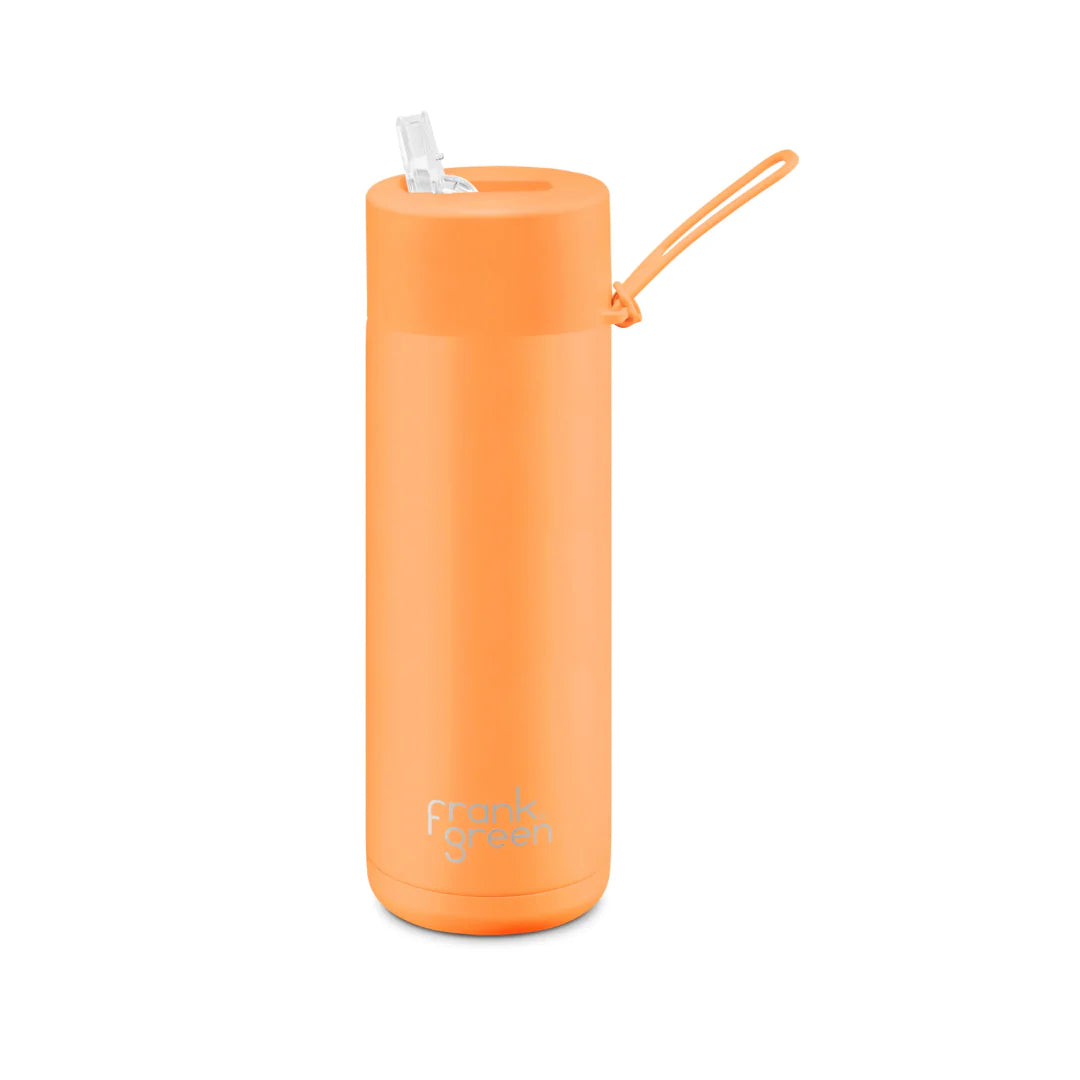 Frank Green Ceramic Reusable Bottle w Straw 20oz
