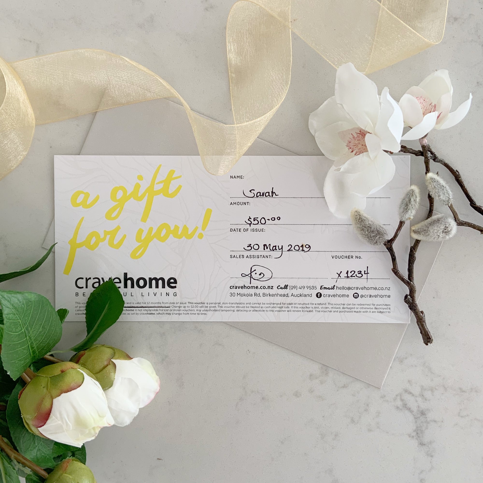 cravehome $50 Gift Card