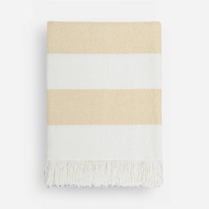 Baya Butter Cheltenham Cotton Throw